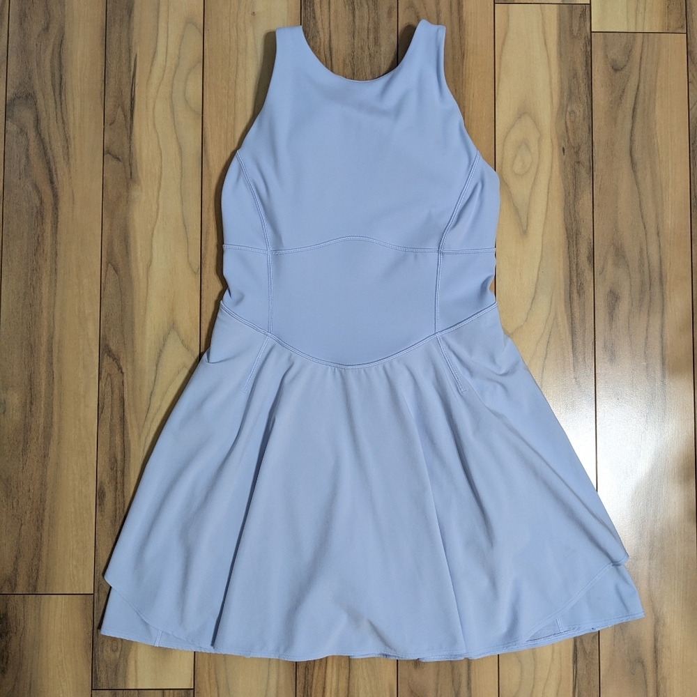 EUC! Lululemon Court Crush Dress In Light Blue Size 6